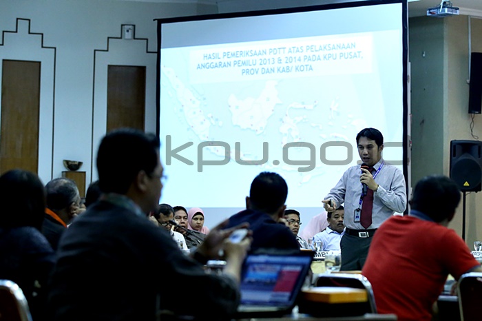 BPK RI Berikan Penjelasan Pada Para Peserta Rakor